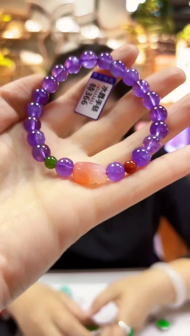 颈饰未镶嵌水晶手链