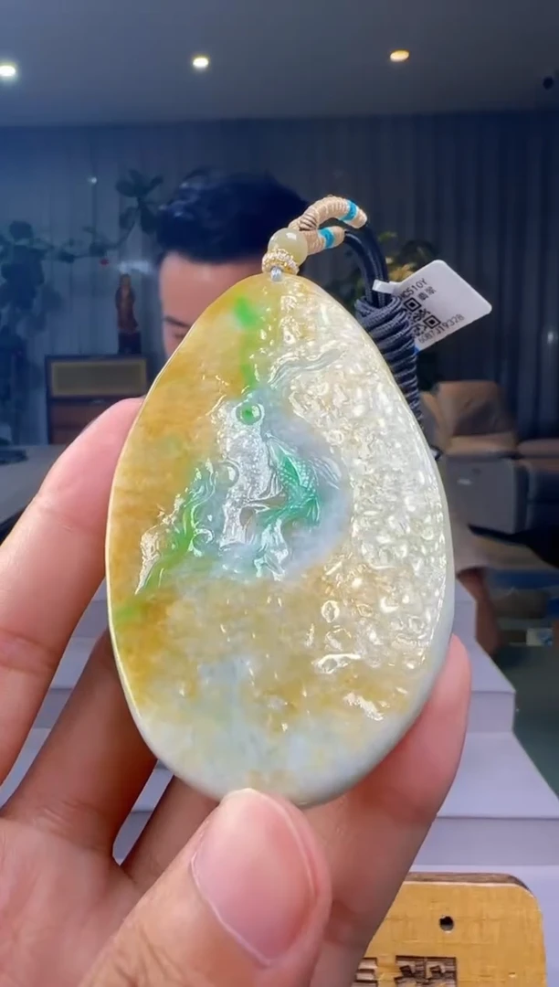 吊坠(不含链)未镶嵌翡翠AR@@60B7J19328