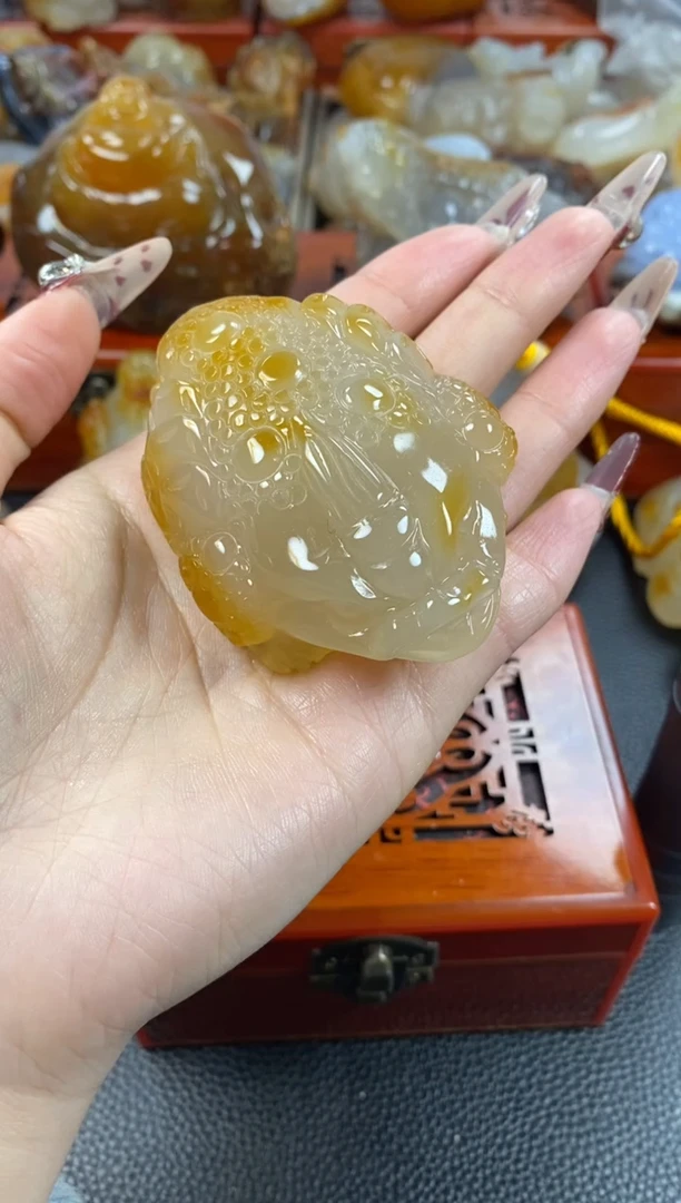 【闪购商品】玛瑙/玉髓手把未镶嵌1