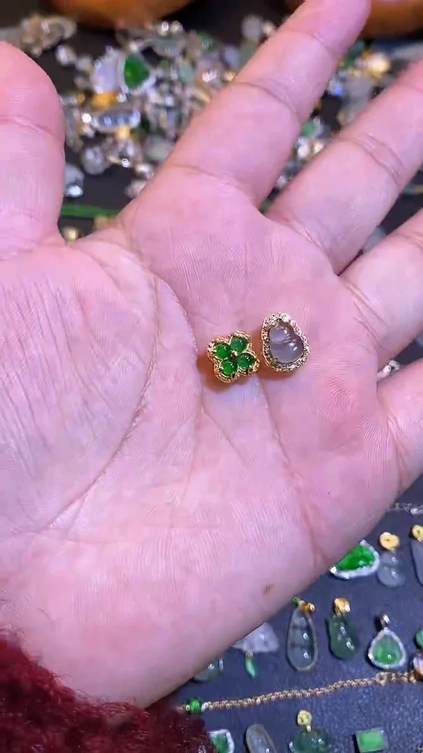 【闪购商品】翡翠吊坠(不含链)银S925镶嵌1