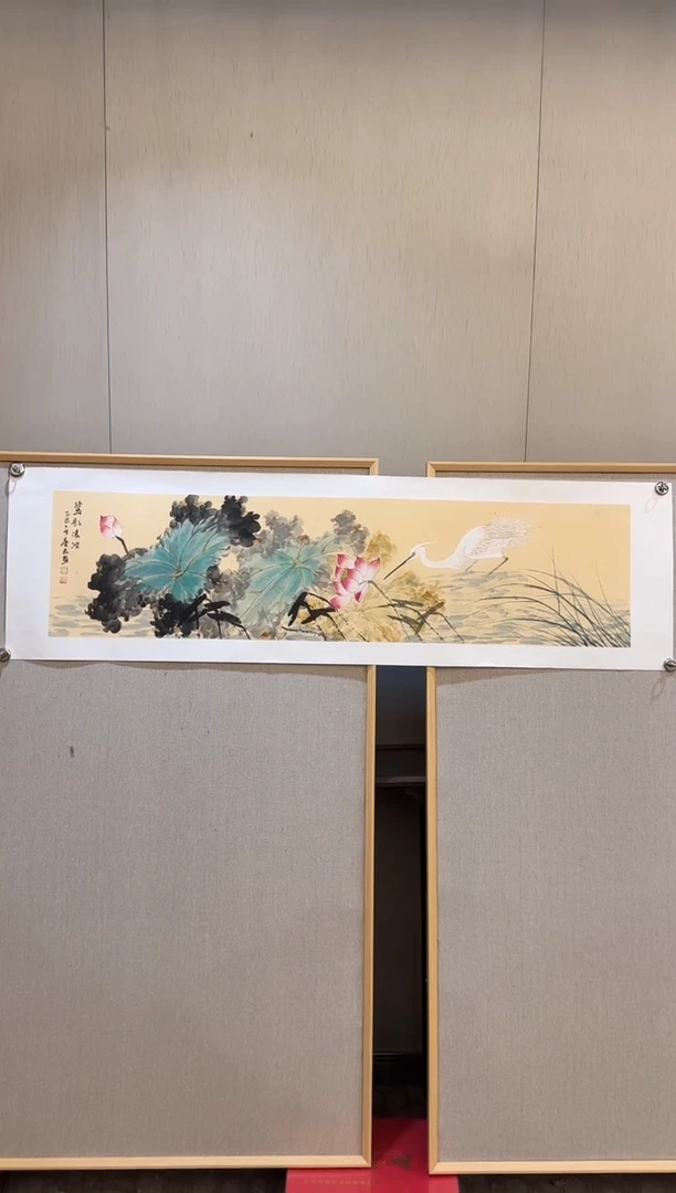 国画90李庆友大易美术馆本人作品