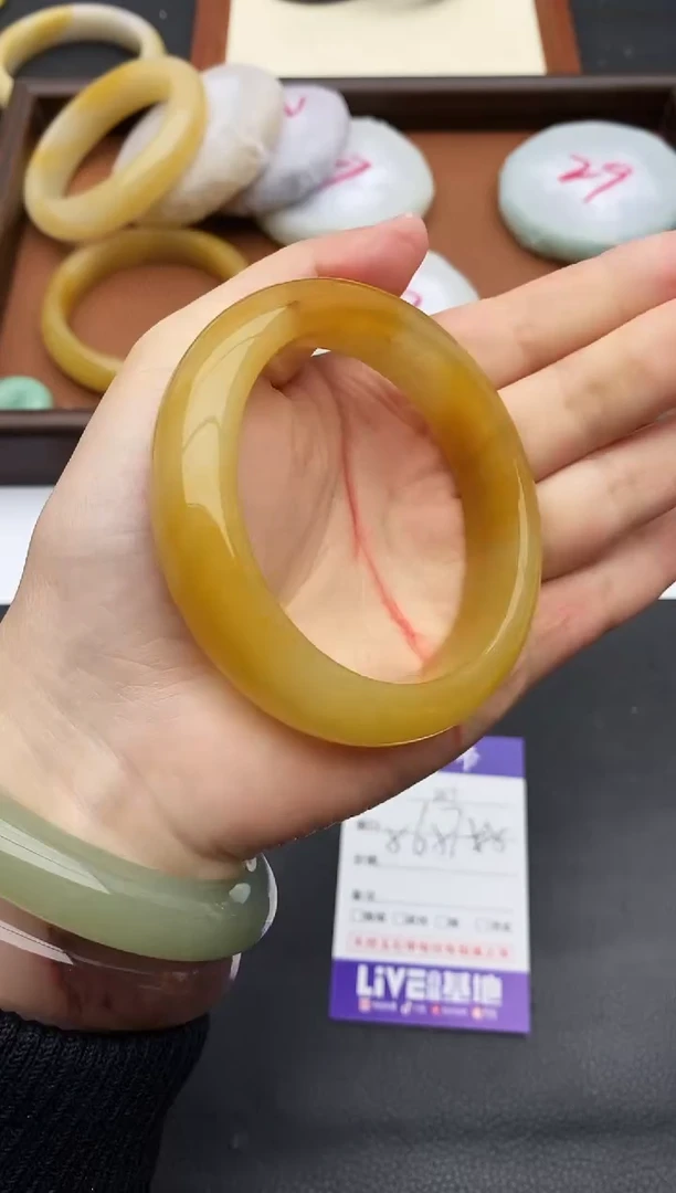 未镶嵌手镯石英质玉251+57.4