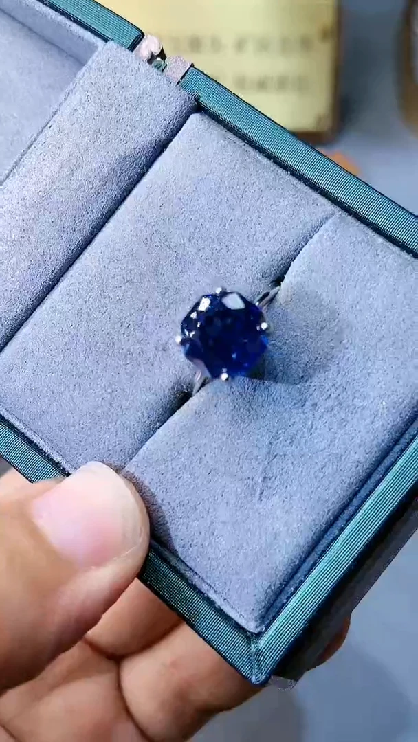 【闪购商品】托帕石戒指银S925镶嵌34