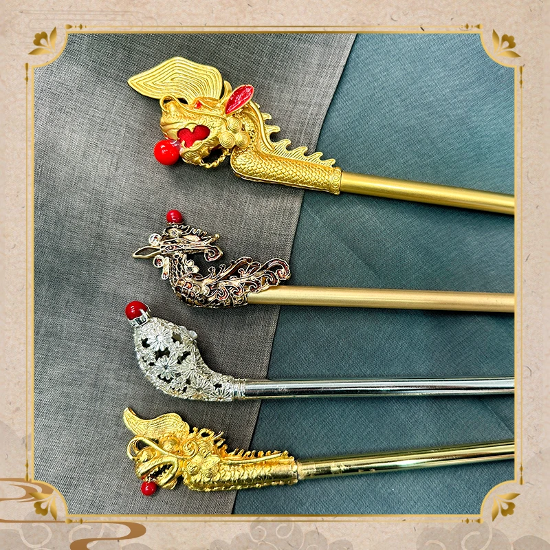 【翼绣锦澜】原创设计手工长发簪传统服装配饰发饰宫廷唐衣头饰