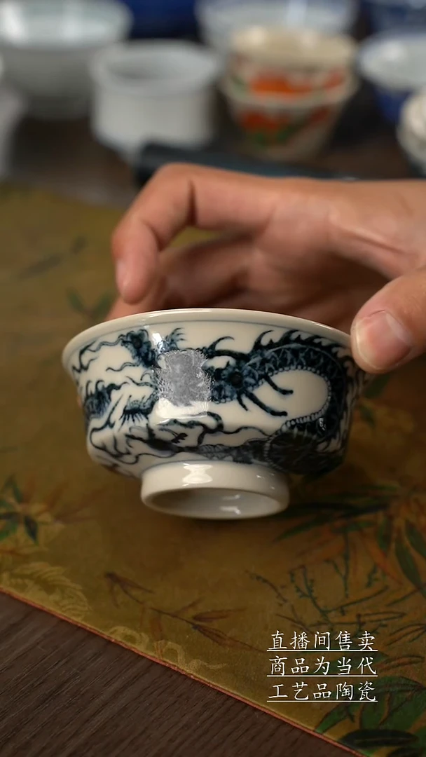 瓷片景德镇手工手绘陶瓷