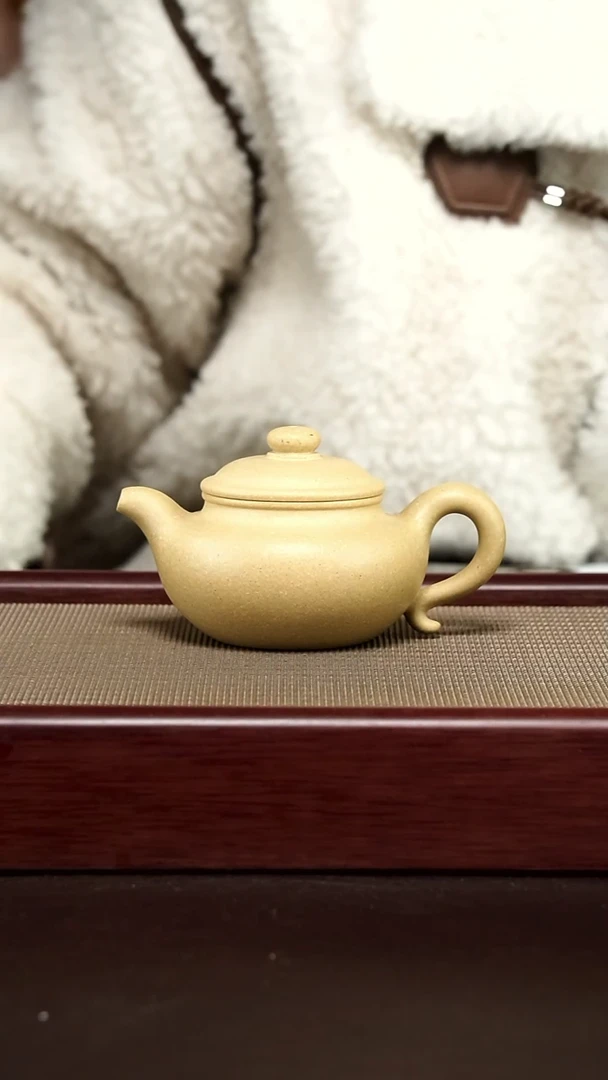 【闪购商品】紫泥茶壶宝山绿泥200毫升