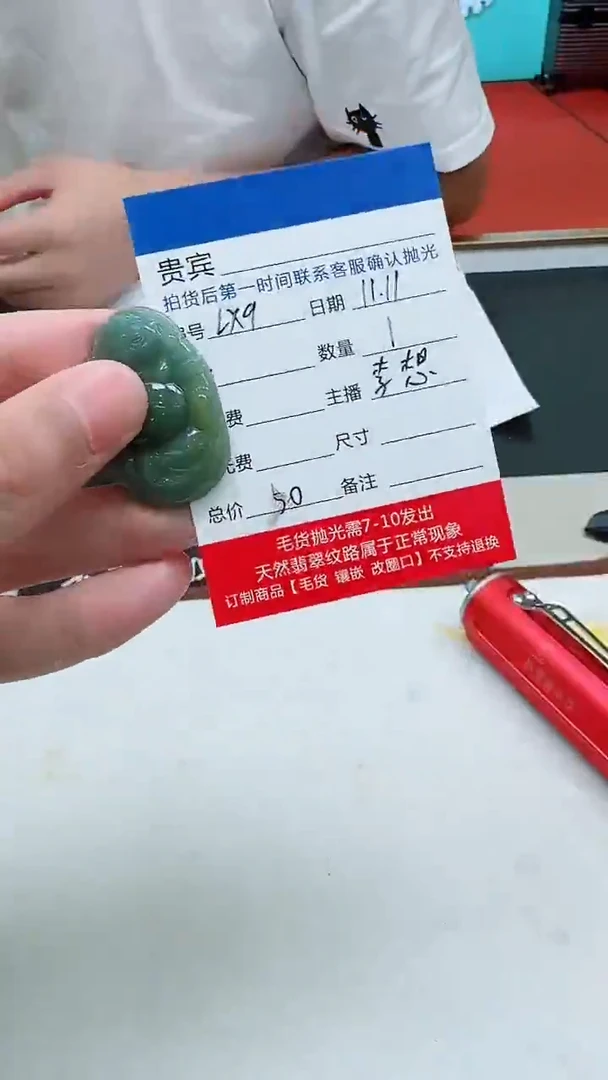 颈饰未镶嵌翡翠LX9翡翠吊坠-多样性发其一