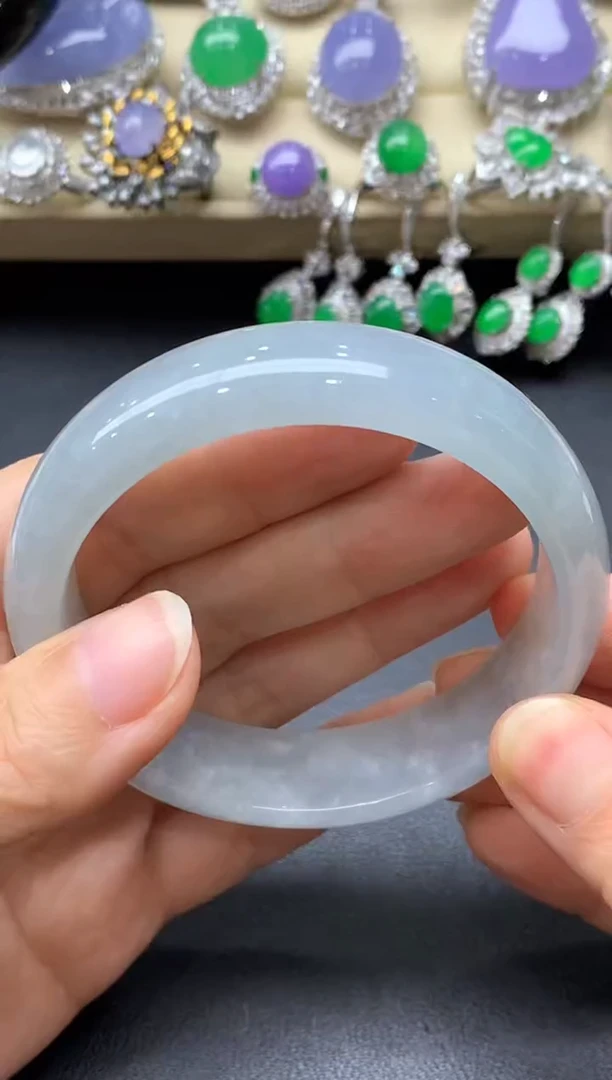 未镶嵌手镯翡翠405-中国好珍宝