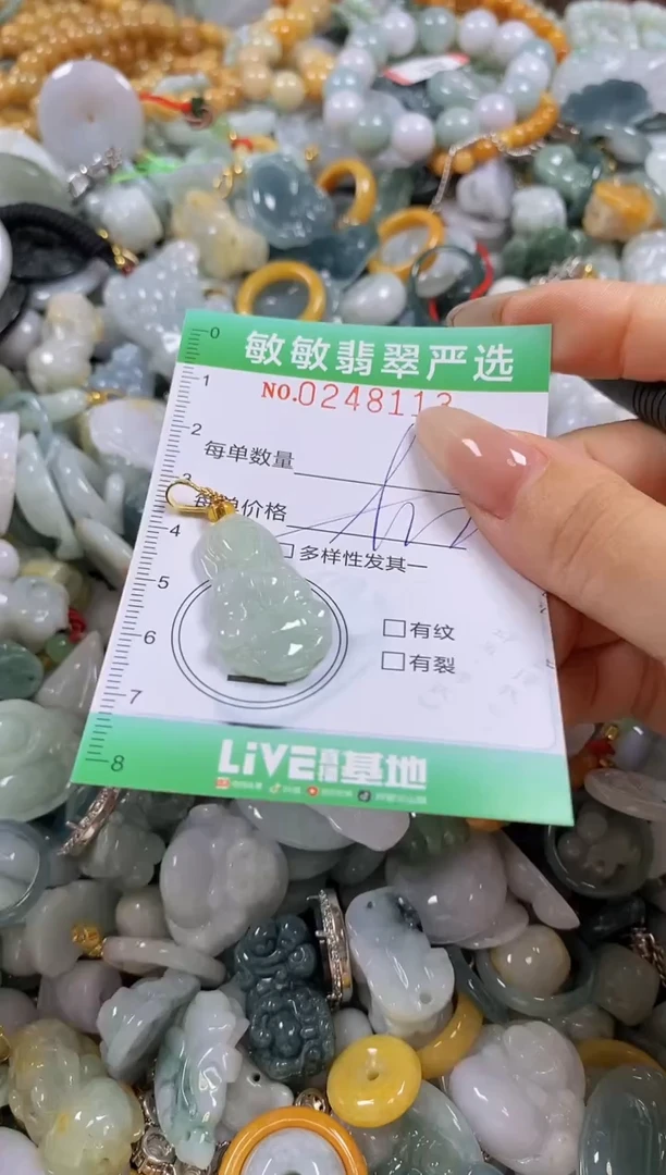 翡翠未镶嵌颈饰闪购0248113多样性发其一