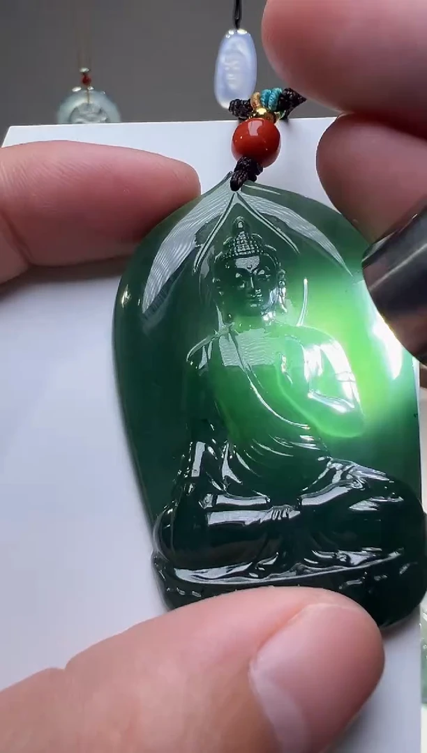 吊坠(不含链)未镶嵌翡翠阿弥