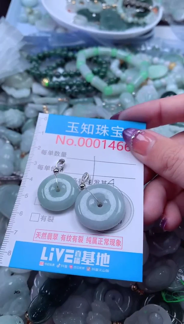 翡翠未镶嵌吊坠(不含链)1466