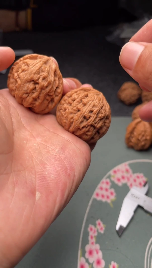 把件文玩核桃a94   红锦鲤  35尺