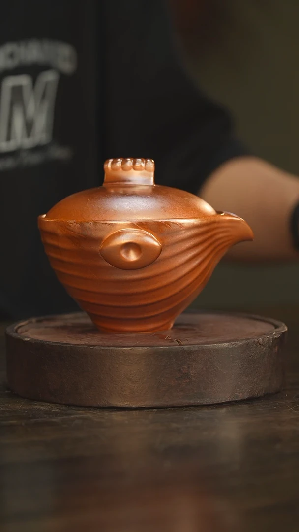 杯119柴房陶瓷柴烧壶
