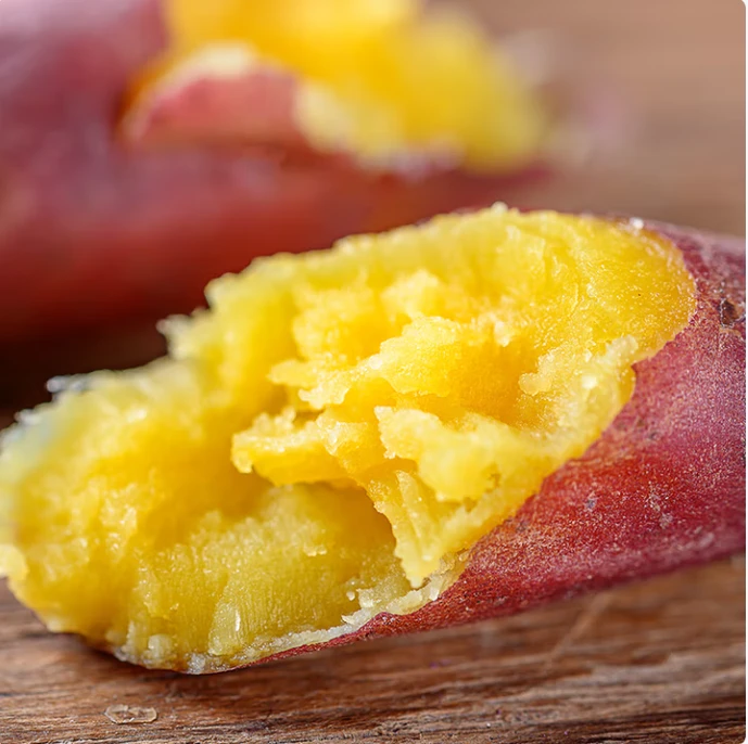 正宗陕西板栗红薯粉面干甜番薯粗粮蒸地瓜烤地瓜可做代餐