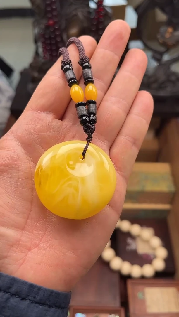 未镶嵌颈饰蜜蜡安哥精品精选链接b77