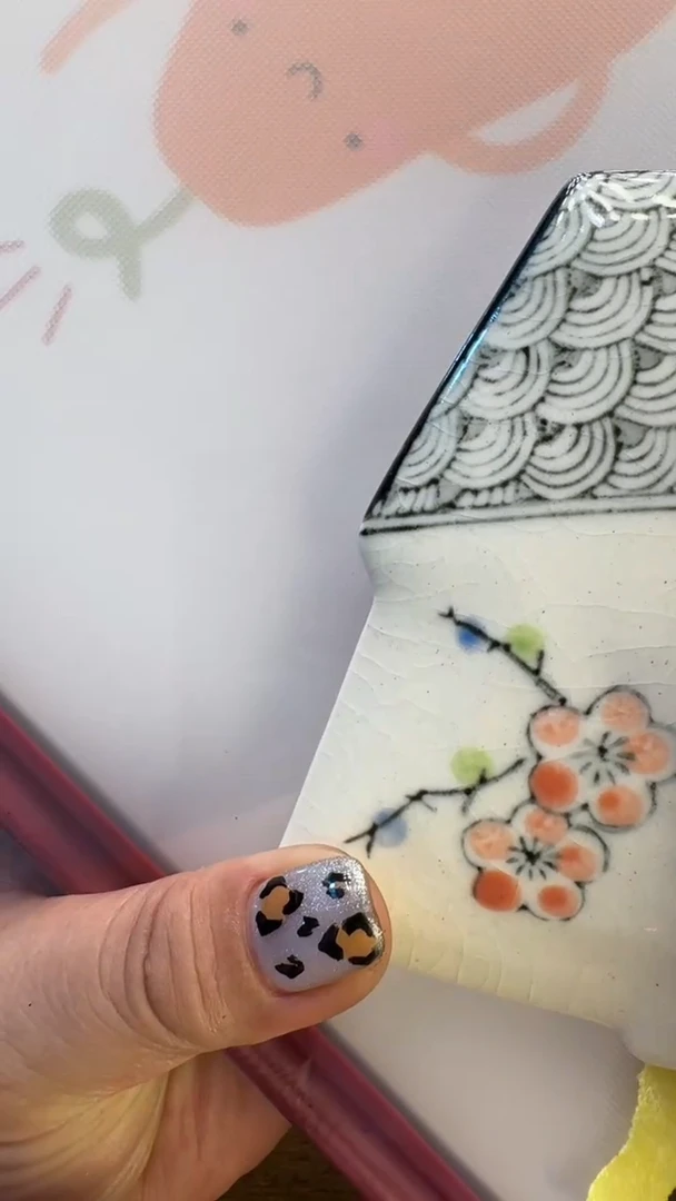 瓷器瓷器瑕疵破破119随机菜板碗