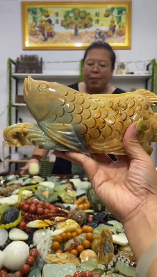 未镶嵌岫玉摆件
