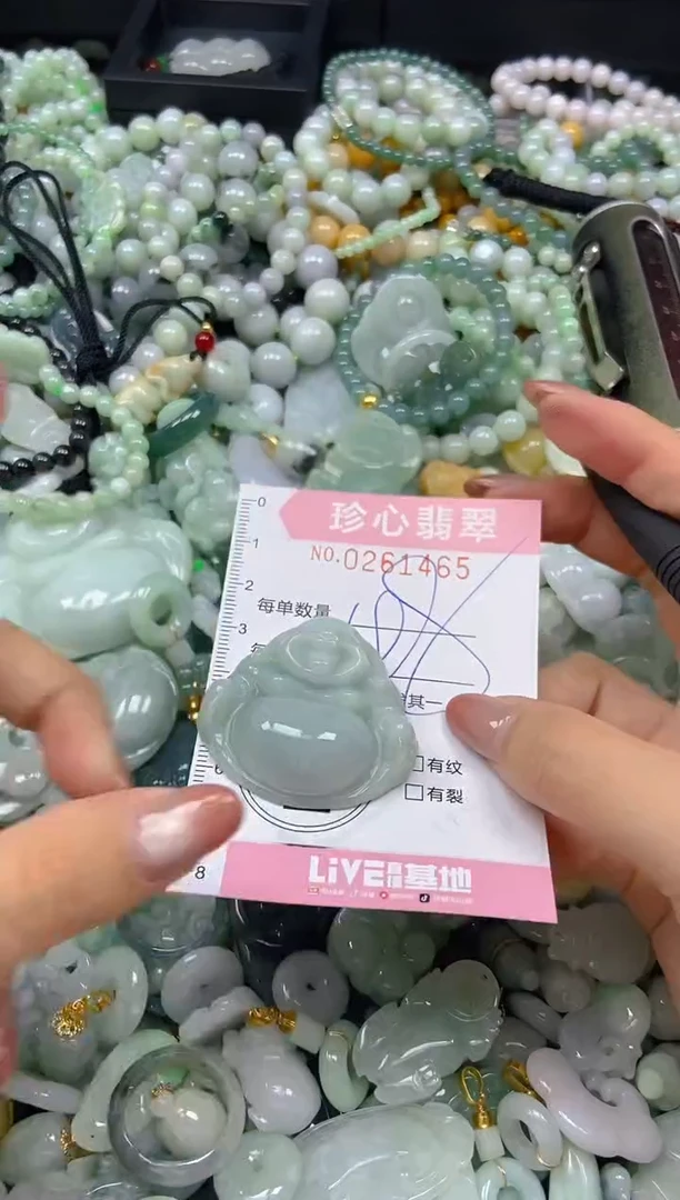 翡翠未镶嵌颈饰闪购0261465
