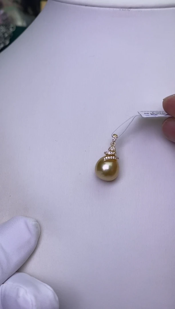 【闪购商品】海水珍珠颈饰银S925镶嵌11-12