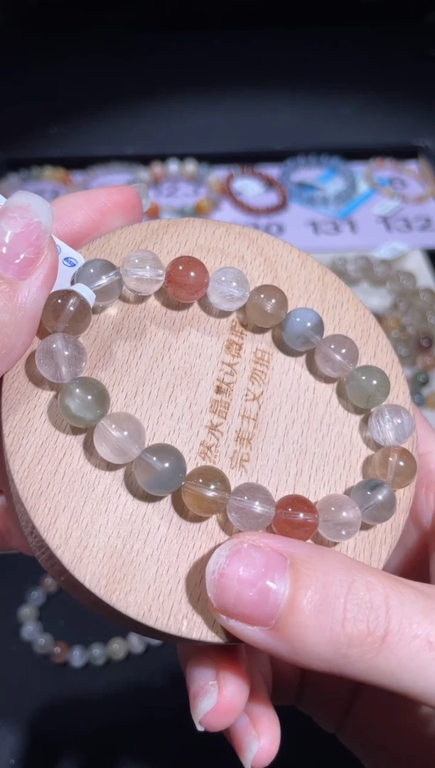 水晶手链未镶嵌127号多样性发货一C 9+
