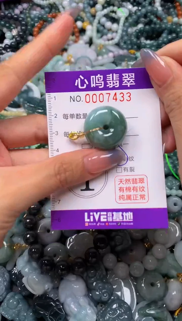 颈饰未镶嵌翡翠闪购007433
