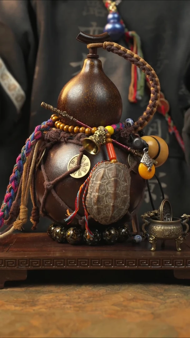 280大漆一物一拍记葫堂出品【不带手串】