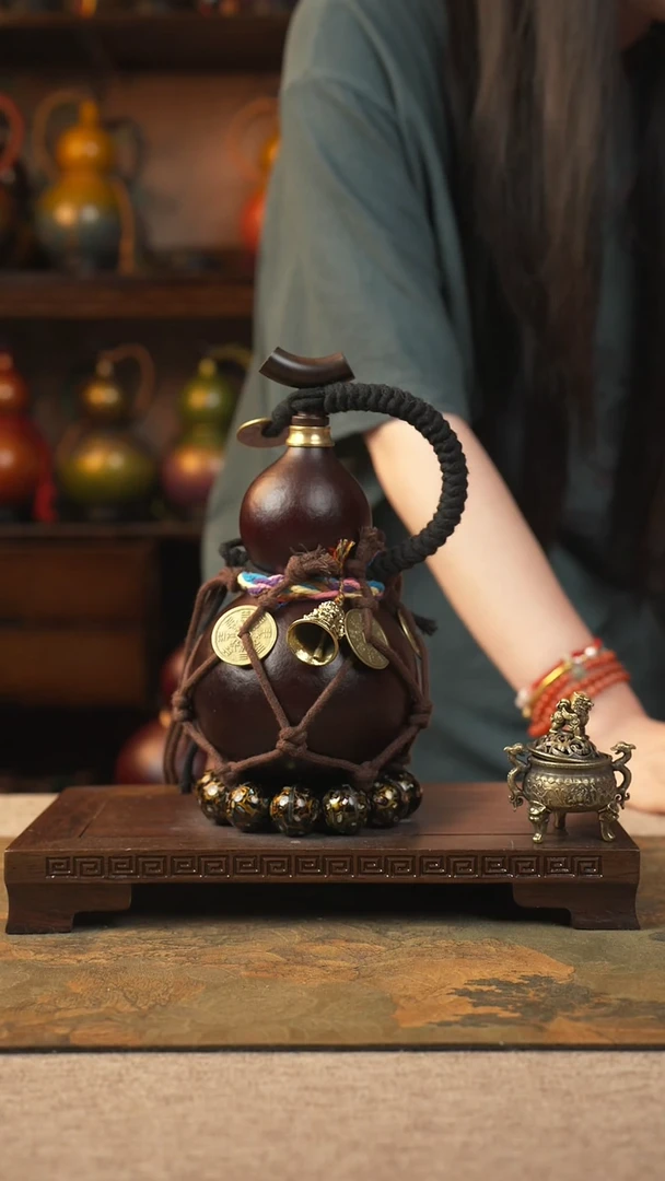 205大漆一物一拍记葫堂出品[不带手串】