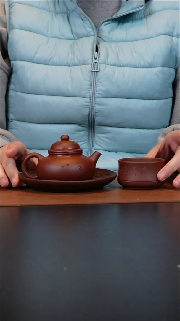 茶壶紫砂宜兴原矿紫砂壶   180cc