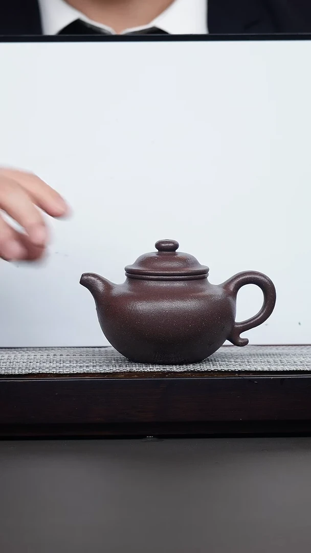 茶壶紫砂桃花泥莲子
