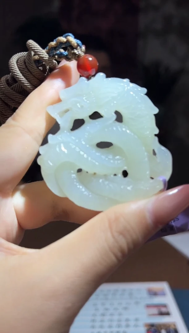 和田玉未镶嵌颈饰s983