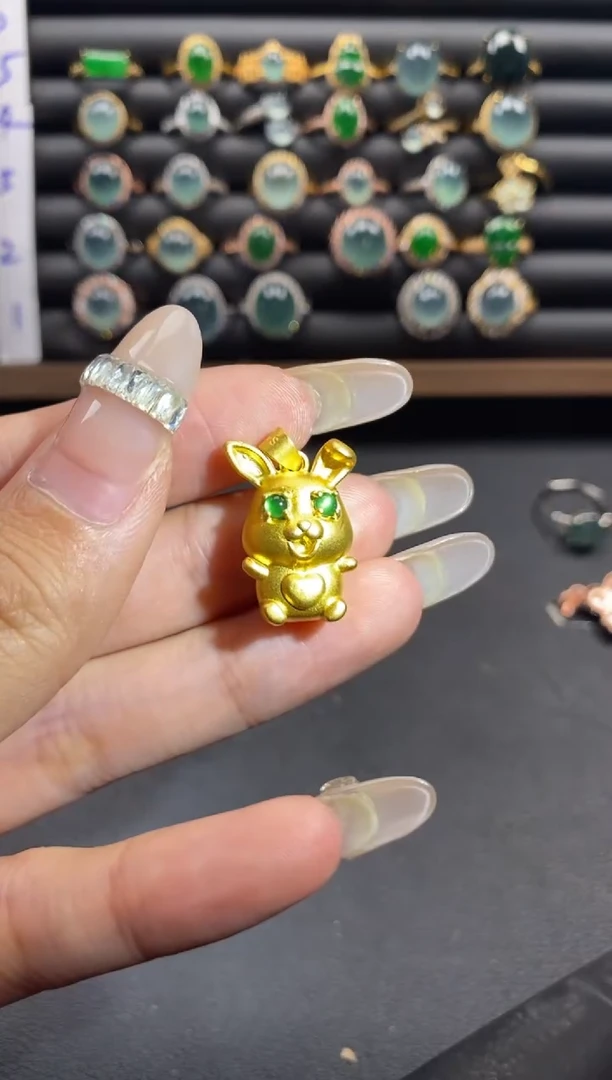 未镶嵌戒指翡翠51151