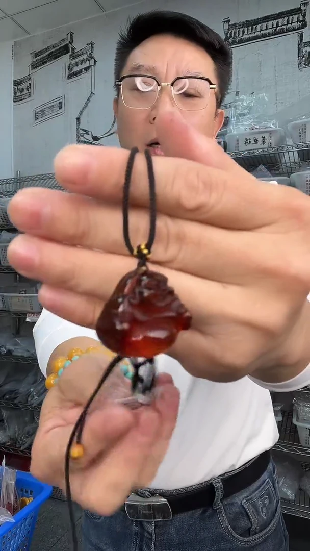 裸石琥珀未镶嵌天然蜜蜡A2558