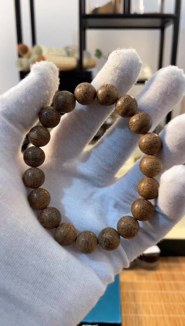 【闪购商品】沉香手串加里曼丹熟结 13.45g LC0065