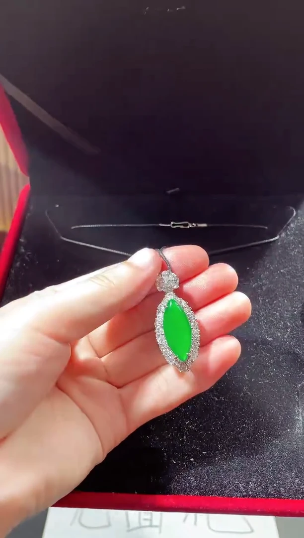 颈饰未镶嵌翡翠L-QJSX1220005（多样性发其一）