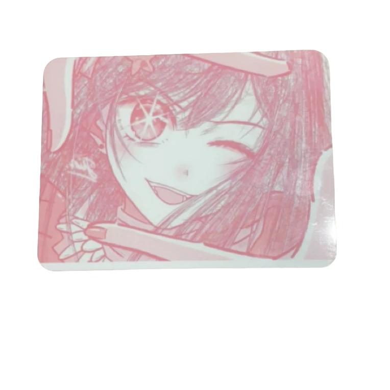 【彩印】【彩色定制】长方形高清彩色DIY金属卡定制厚度1mm谷子