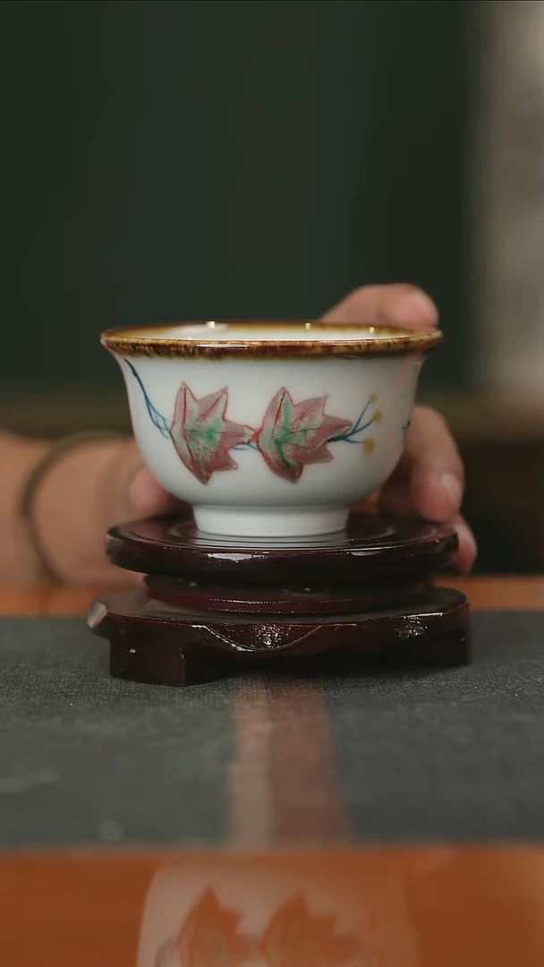 陶瓷b654景德镇瓷器一件