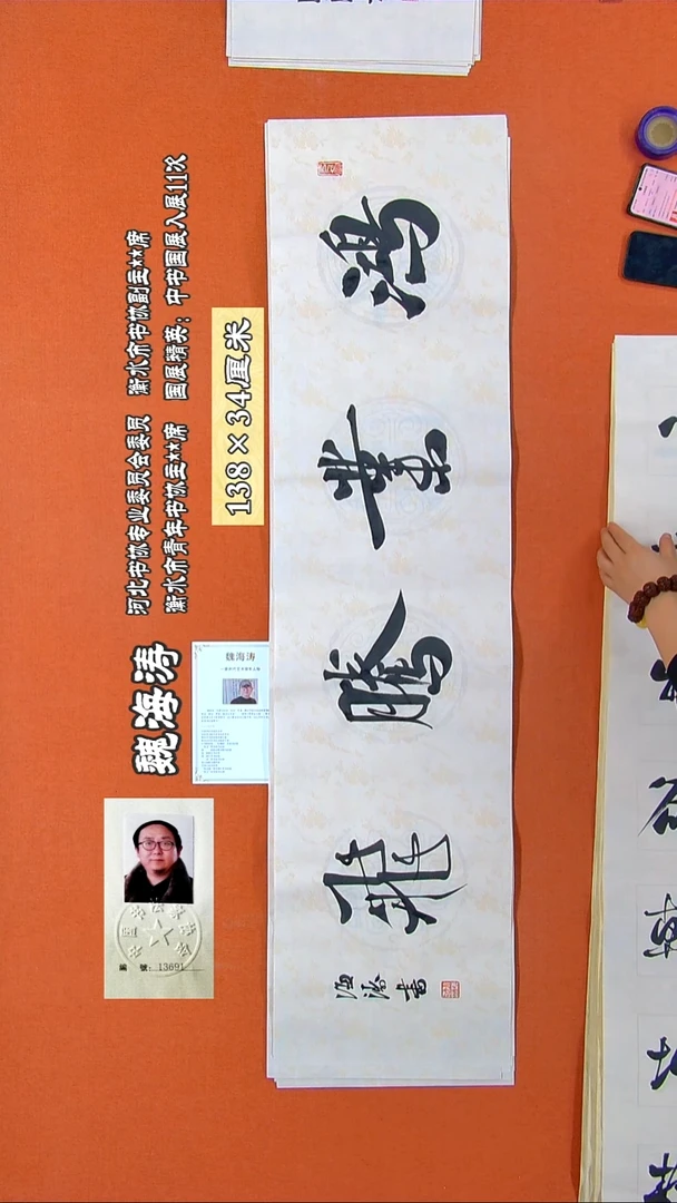 书法46R魏海涛书法作品