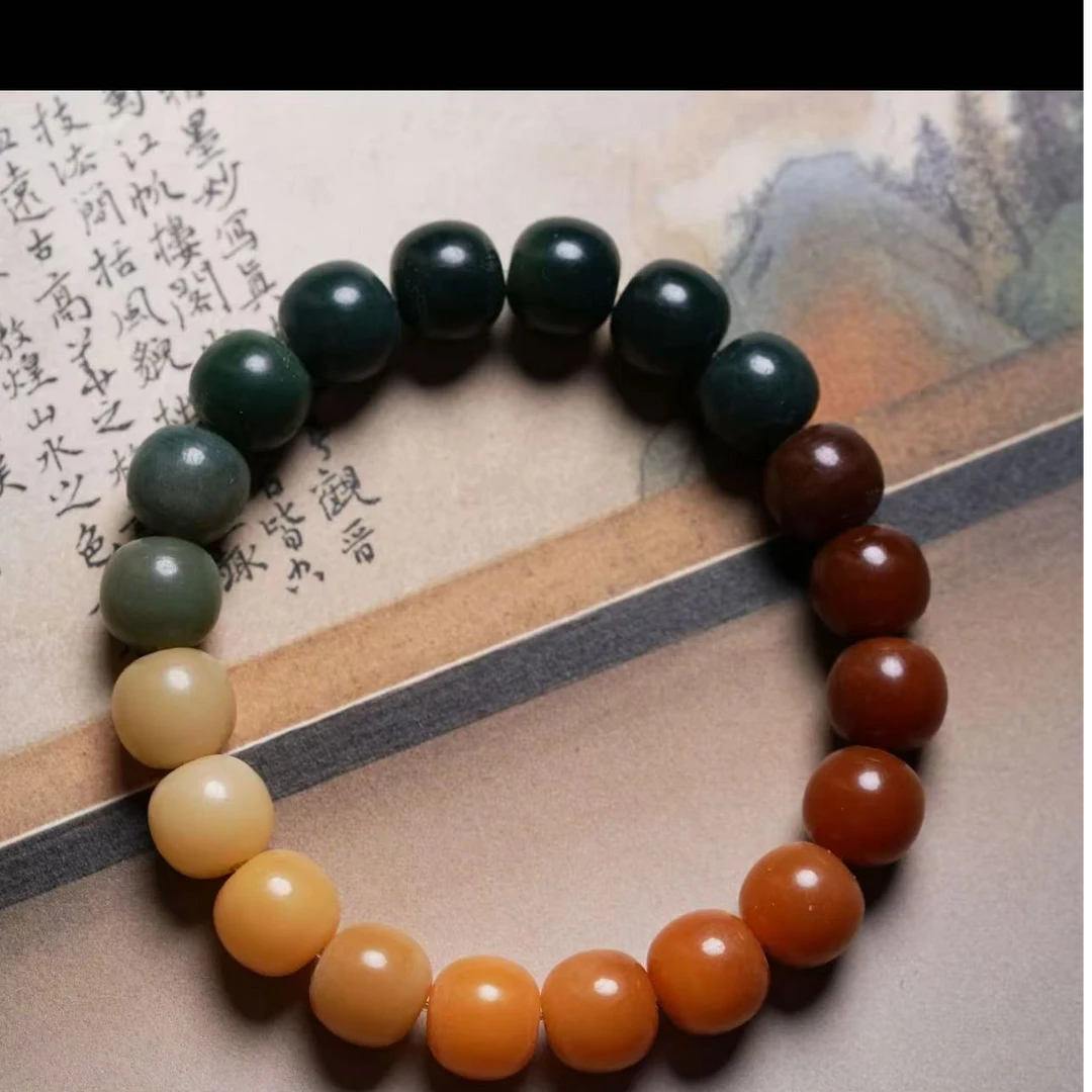 【惊喜】----多宝渐变菩提手串一条-001