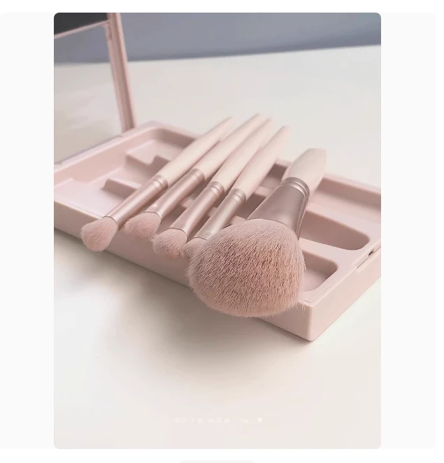 化妆刷套刷粉色柔软