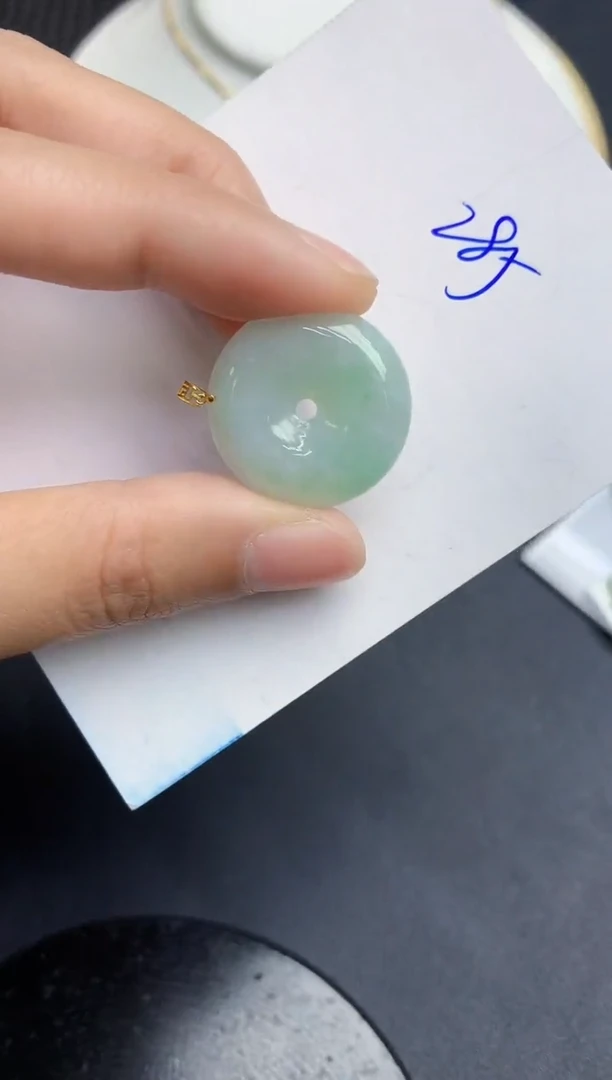【闪购商品】翡翠颈饰18K金镶嵌000000000
