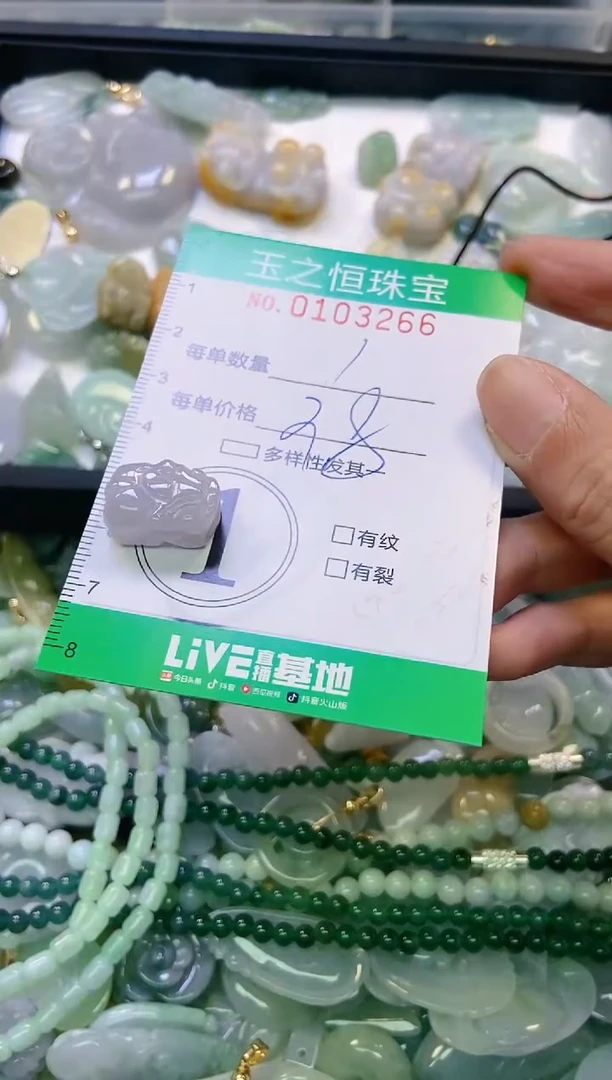 翡翠未镶嵌颈饰闪购0103266