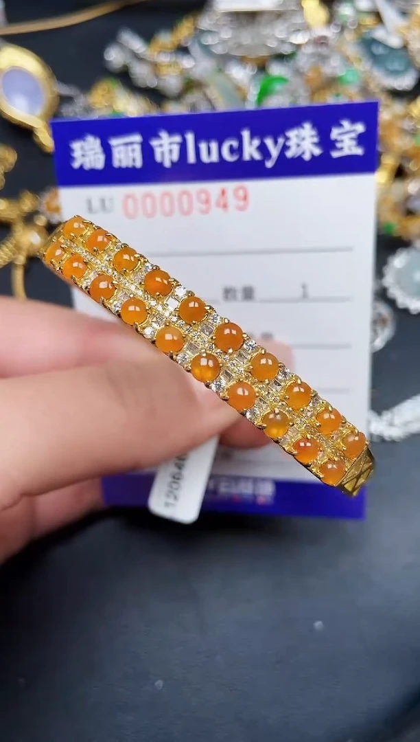 【闪购商品】翡翠颈饰银S925镶嵌0949
