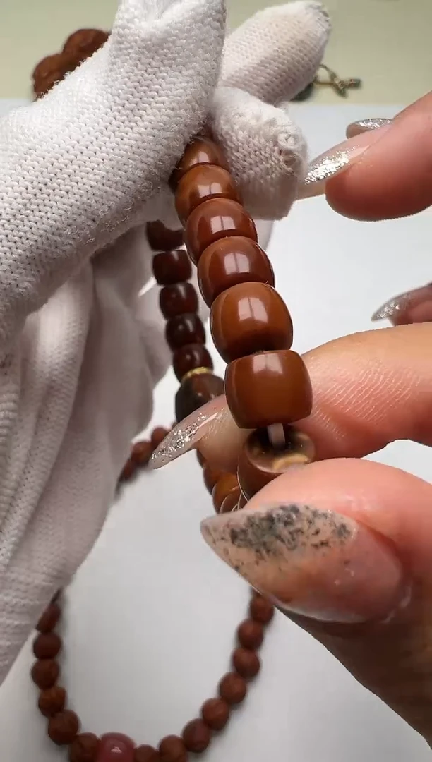 【闪购商品】橄榄核手串核尖单圈