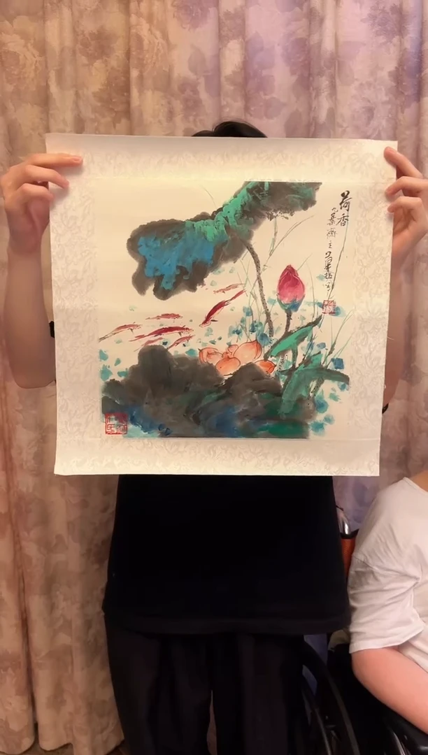 国画HT-1平尺-花鸟国画