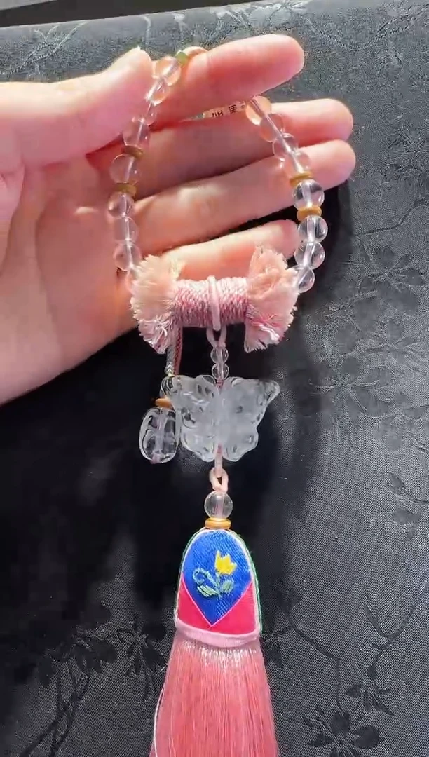 未镶嵌手链水晶蝴蝶