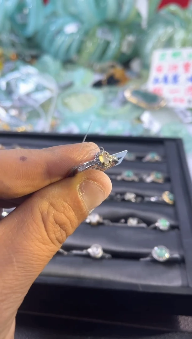 颈饰银S925镶嵌翡翠1