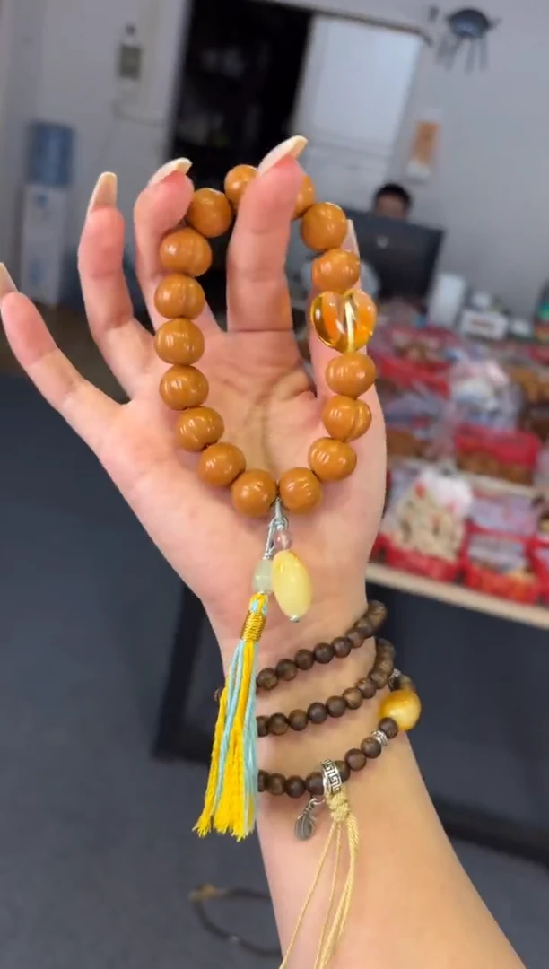 吊坠菩提根/象牙果     15mm猴头【桃心】爱心手持