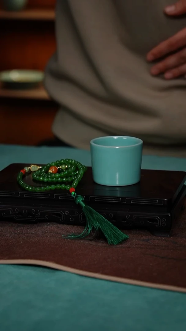 【闪购商品】125+126-1扳指杯（晓青+108颗