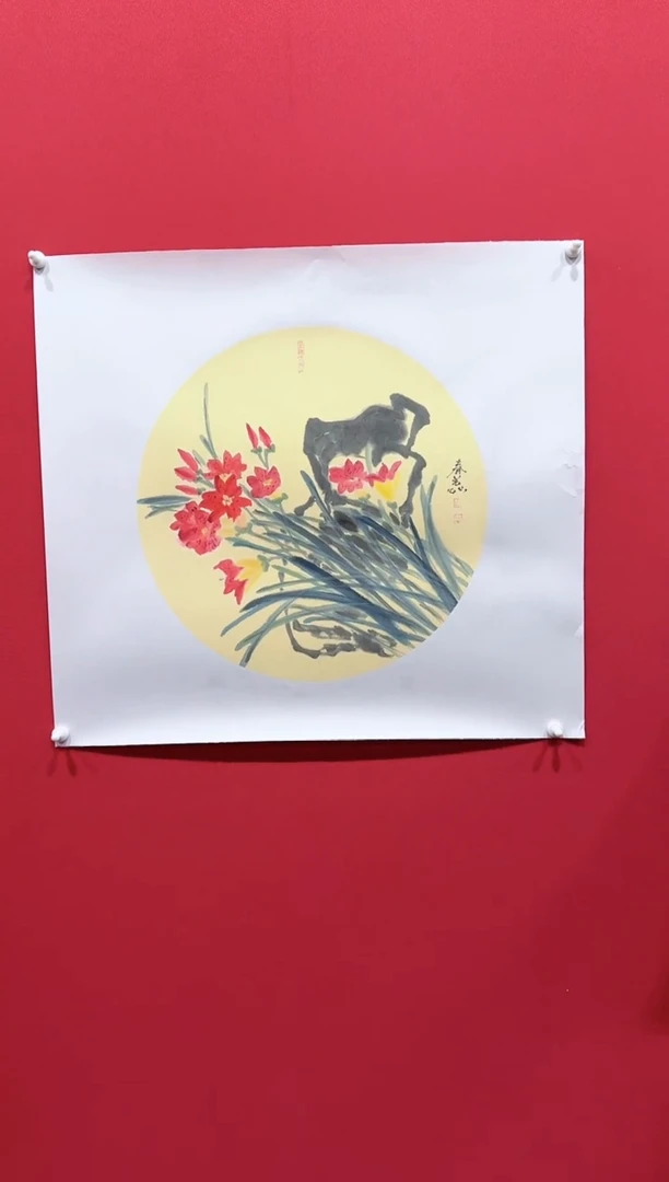 【闪购商品】国画周春蕊42*42.........