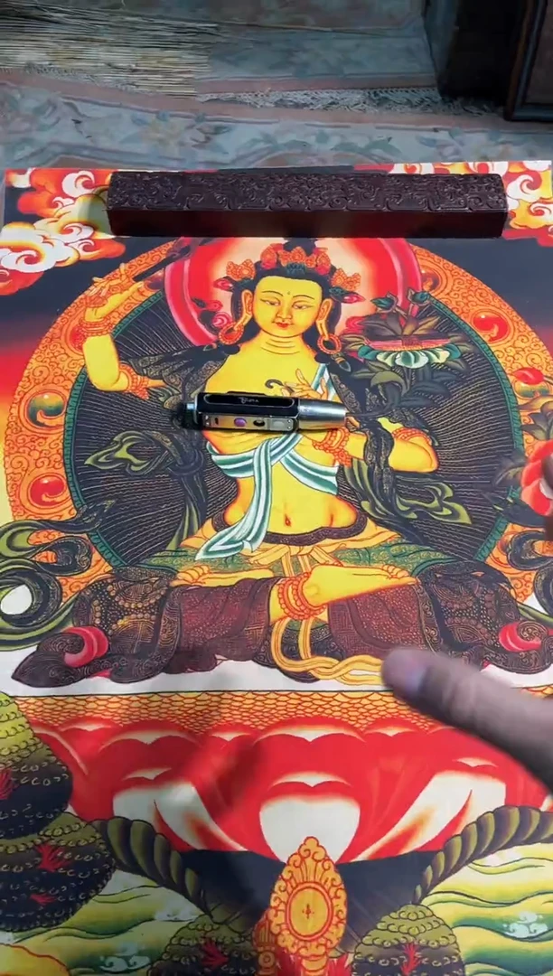 卷轴画天天的唐卡tk160